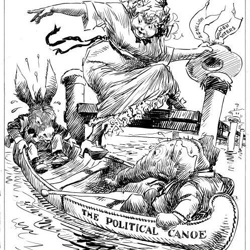 HELP PLEASE!!! what is the meaning of this political cartoon?-example-1