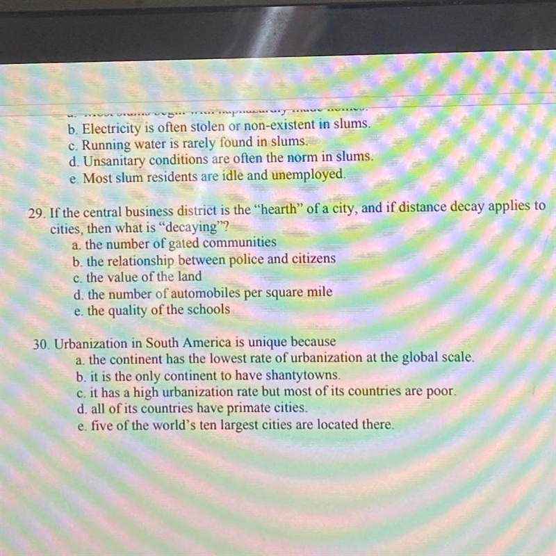 If anyone could answer 29/30 that would be absolutely awesome!!-example-1