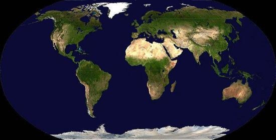 One way to organize our world is to separate its surface into seven land masses called-example-1