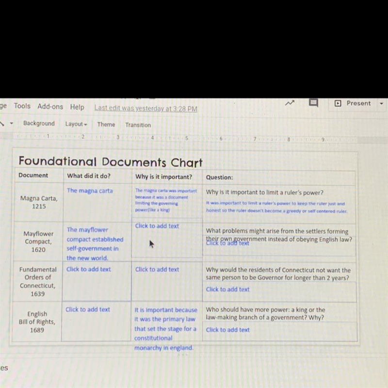 (Fundamental orders of Connecticut) what did it do? Why is it important? And answer-example-1