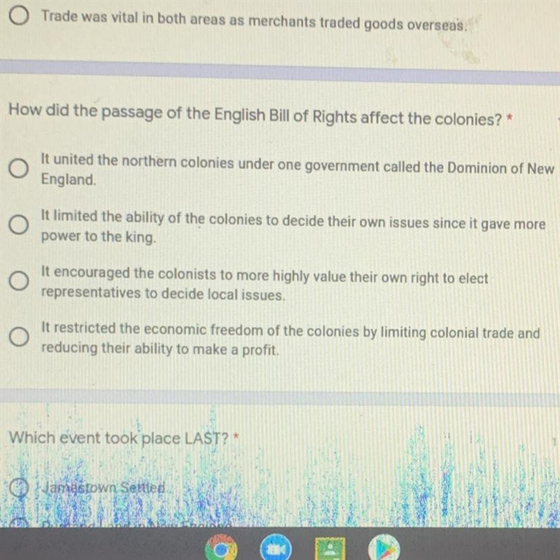 How did the passage of the bill of rights affect the colonies ,added photo?-example-1