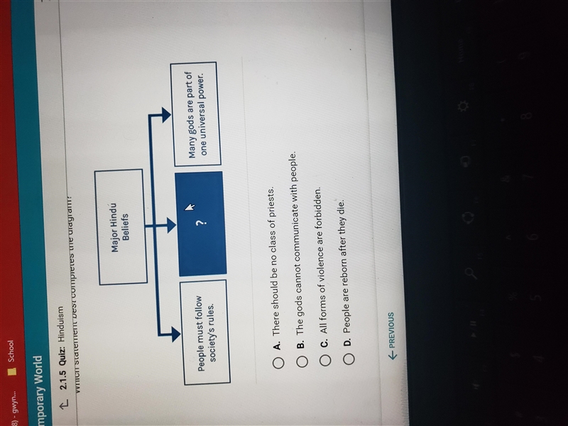 Which statement best completes the diagram?-example-1