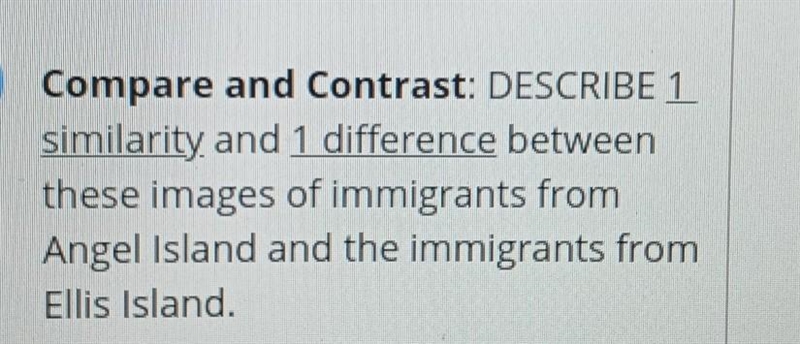 I dont understand the similarities of immigrants of ellis islands and immigrants of-example-1