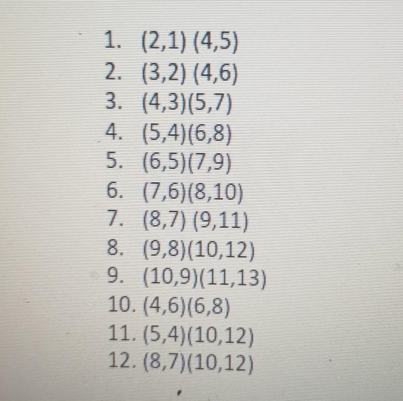 Find the distance between these coordinate Pairs using the steps in yours notes ​-example-1