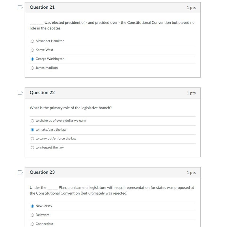 Are these 3 questions correct? If not, what are the correct answers?-example-1