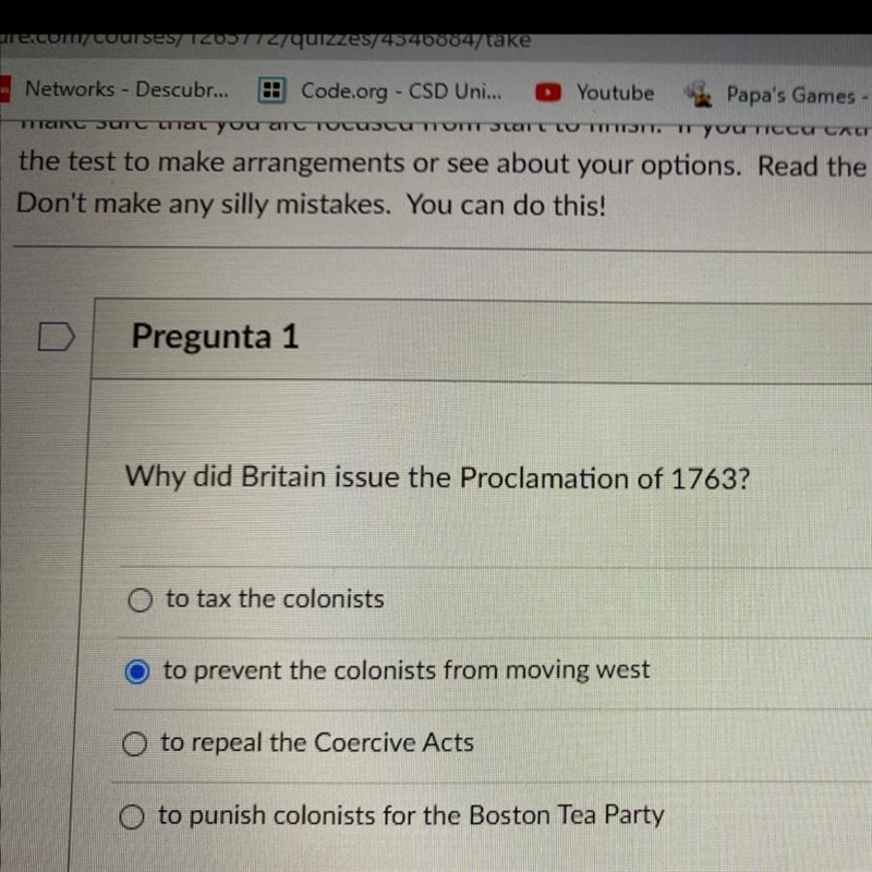 Why did Britain issue the Proclamation of 1763? helpppp meeeee plssss-example-1