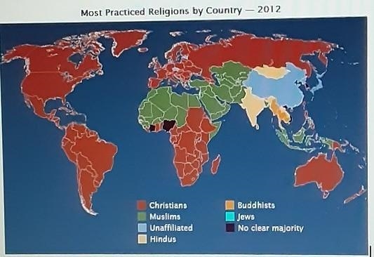 Based on your knowledge of world history, what is one aspect of this map that you-example-1