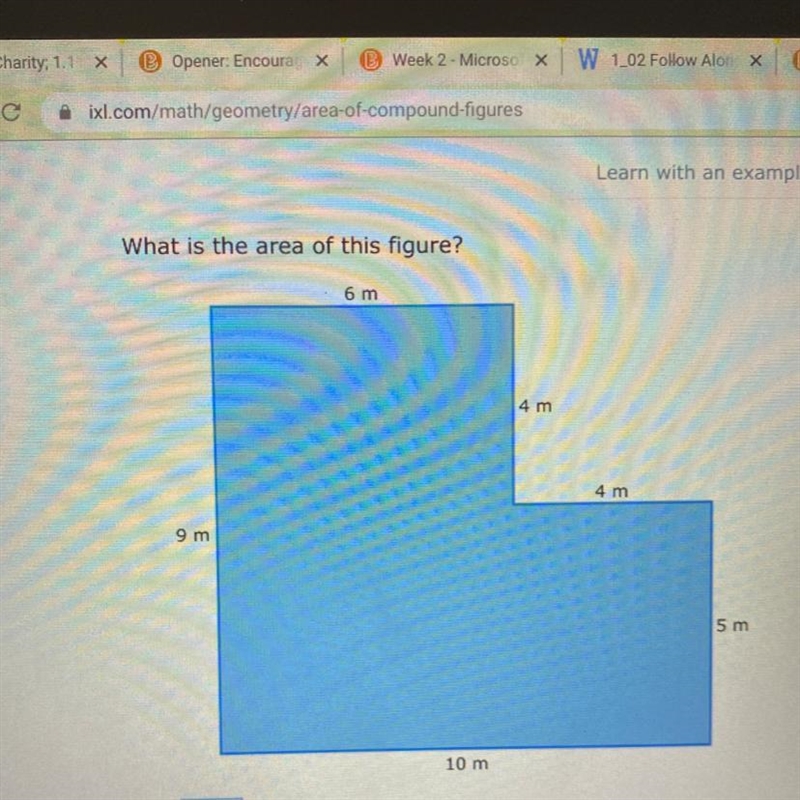 What is the area of this figure?-example-1