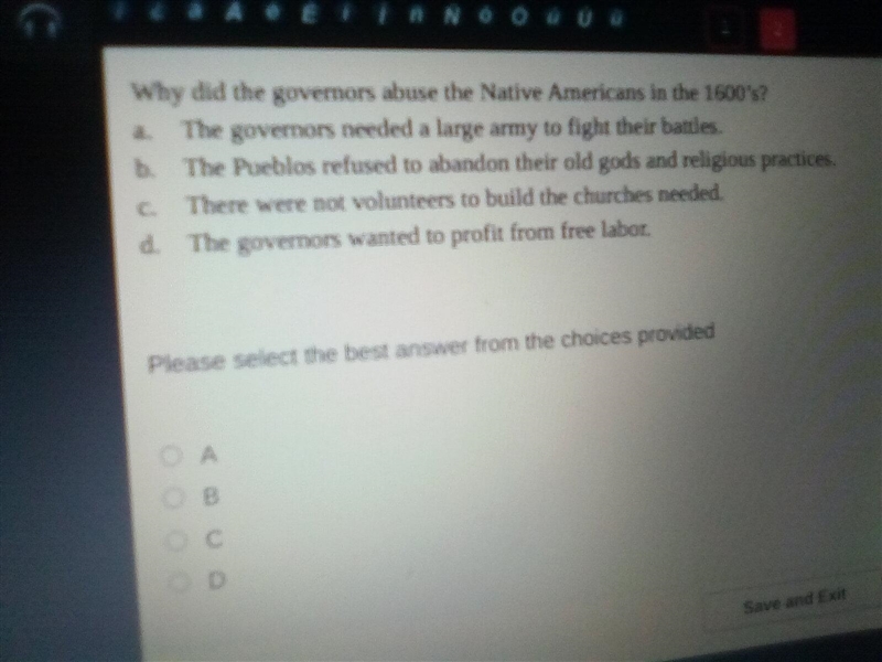 Why did the governors abuse the Native Americans in the 1600's?-example-1