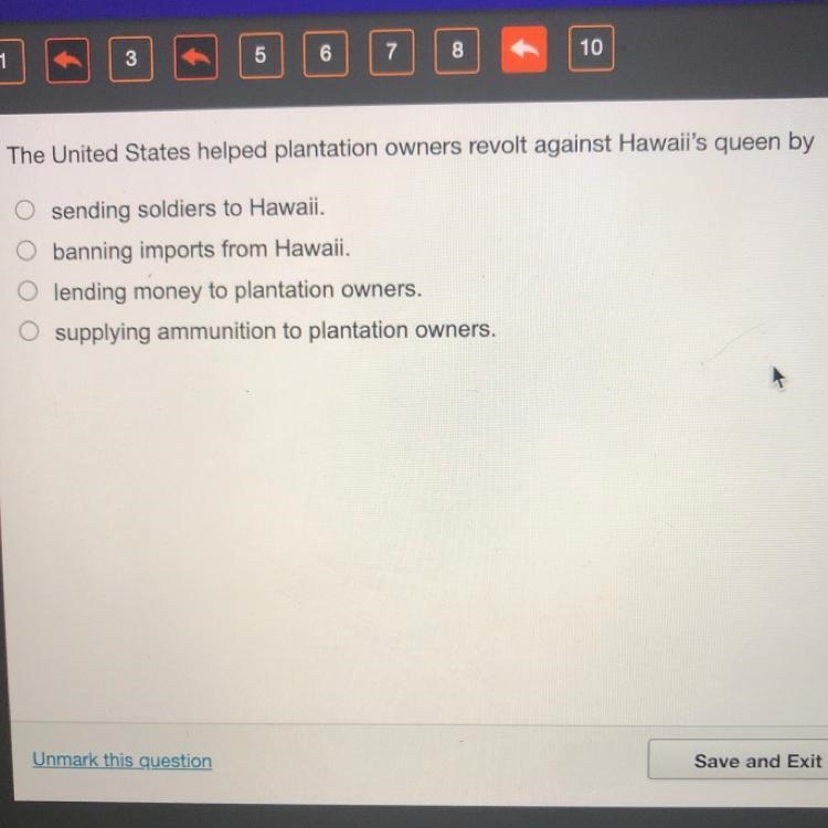 The United States helped plantation owners revolt against Hawaii's queen by-example-1