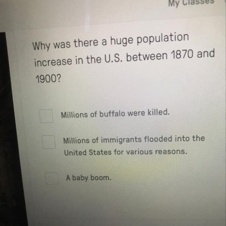 Why was there a huge population increase in the U.S. between 1870 and 1900?-example-1