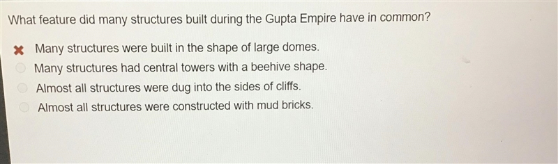 Gupta Empire. Question and answers below. Thanks-example-1