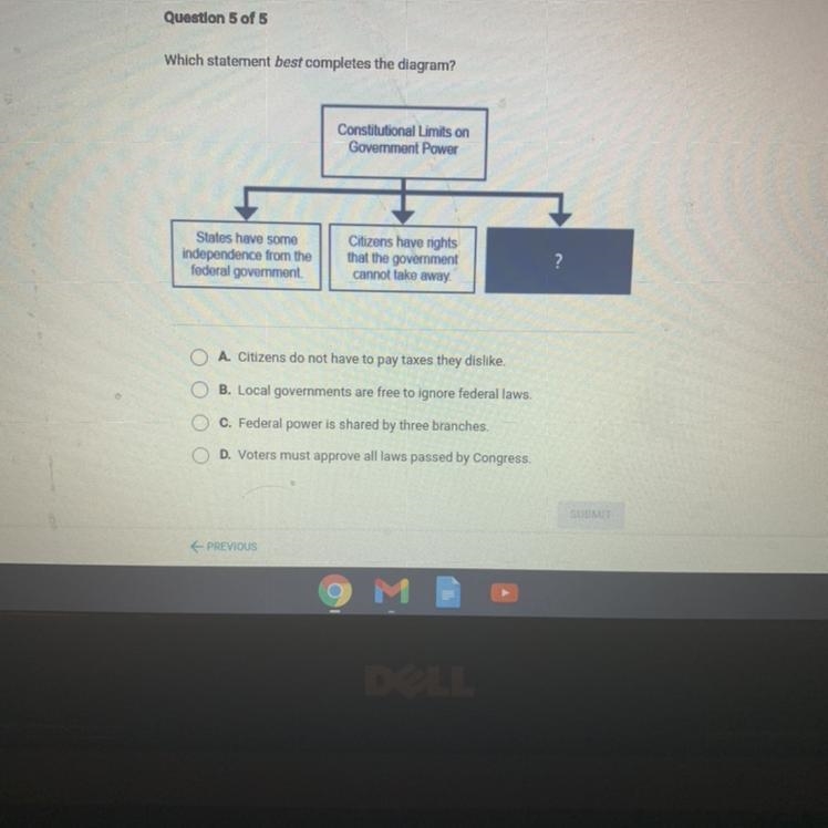 PLEASE HELP!!! Which statement best completes the diagram?-example-1