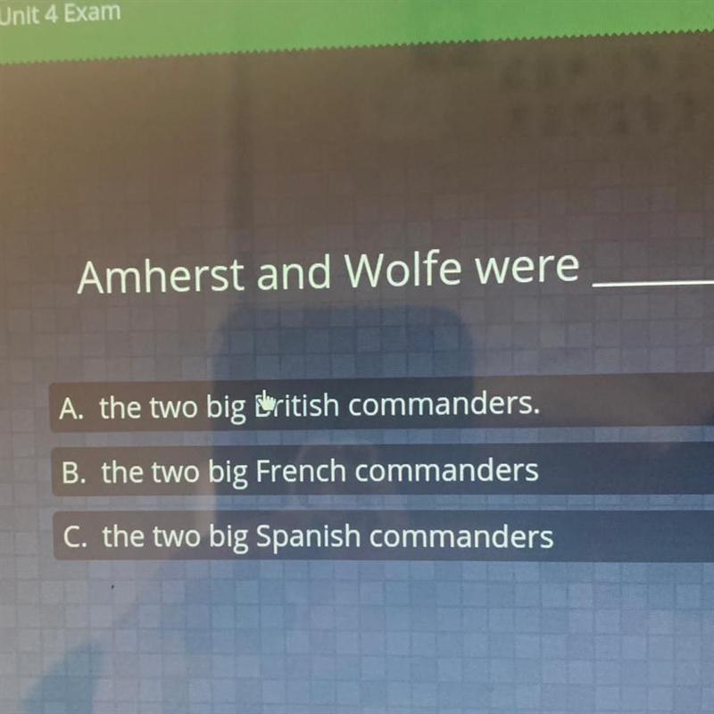 Help Amherst and Wolfe were.....-example-1