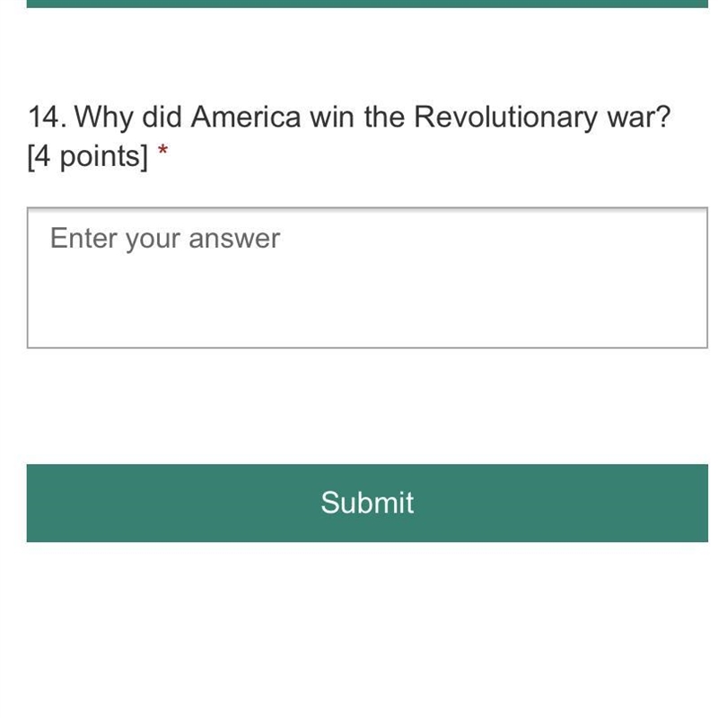 Why did america win the revolutionary war?-example-1