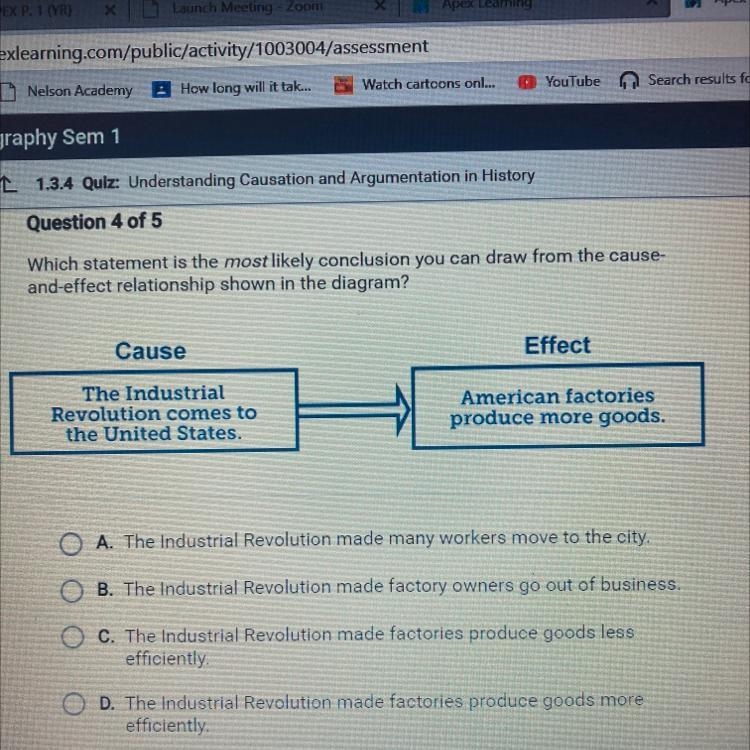 Please Help ASAP 50 points Please give the right answer. Which statement is the most-example-1