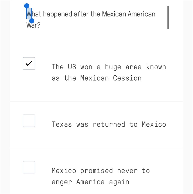 What happened after the Mexican American War?-example-1