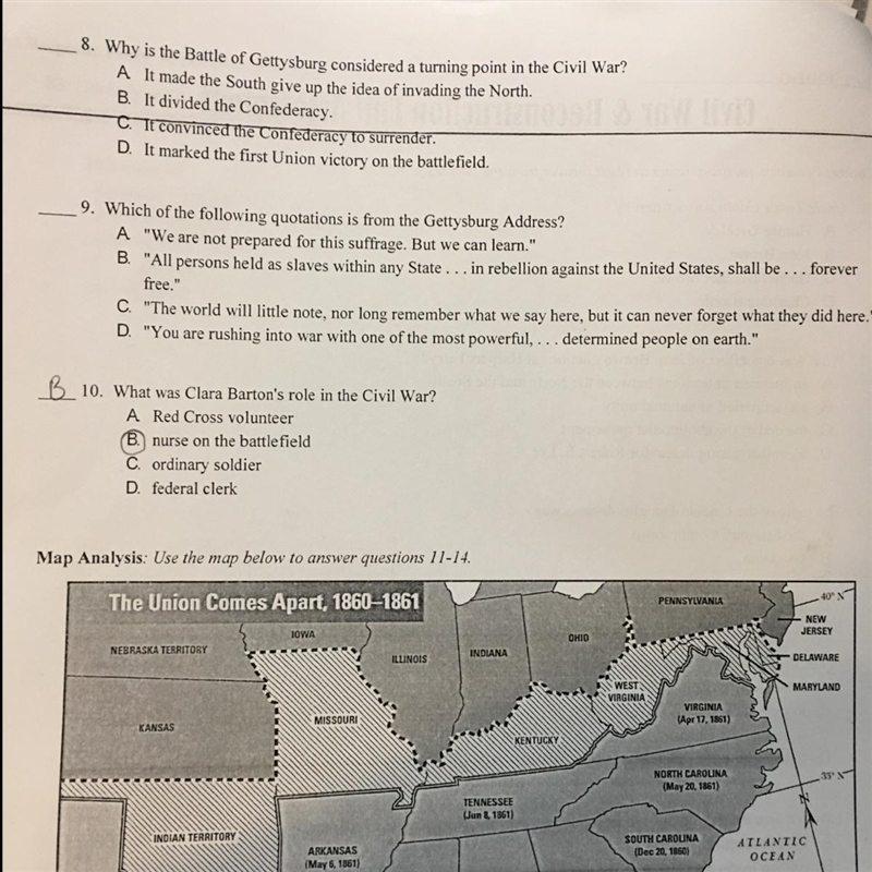 Can someone help me with question 8 and 9. This packet is due really soon!-example-1