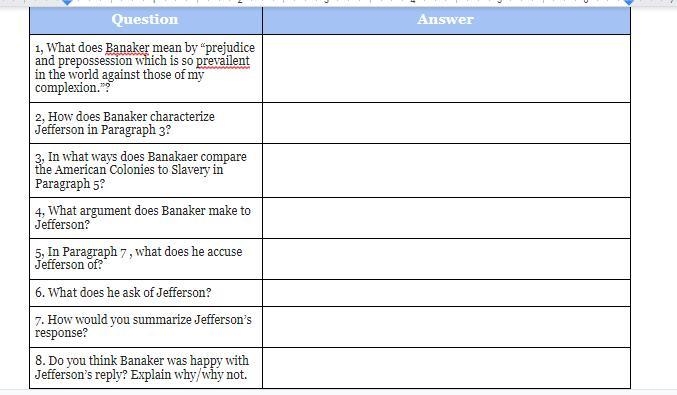 here is the table for my last question. plsss help fill it out its for the Correspondence-example-1