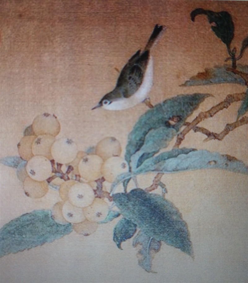 Study the image. How does this painting reflect ancient Chinese values? O It shows-example-1