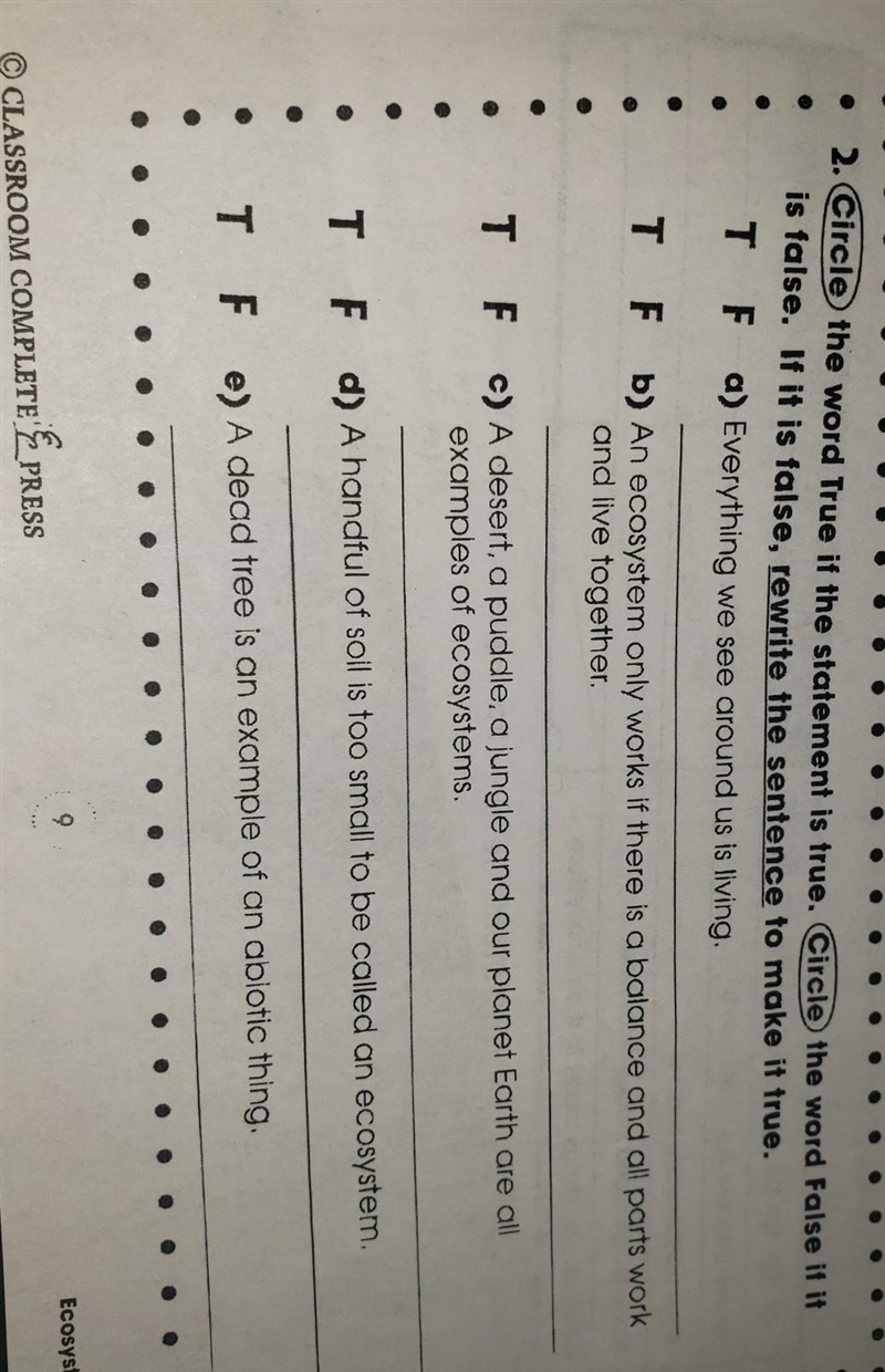 I need help with this true and false​-example-1