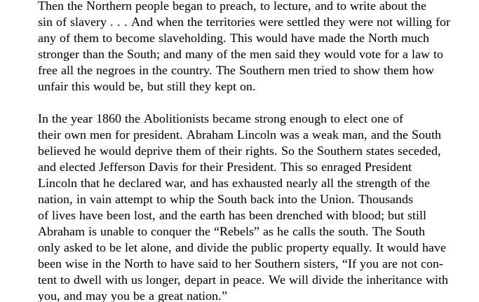 How could the Civil War have been avoided? (according to this textbook)-example-1