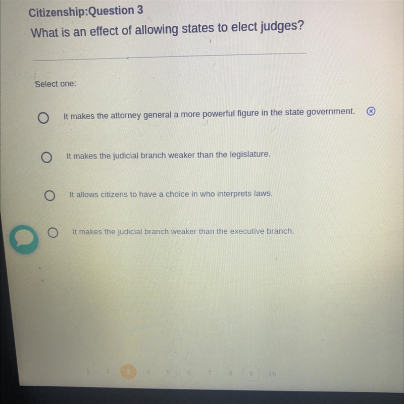 (HELP NEEDED)What is an erect or allowing states to elect judges-example-1