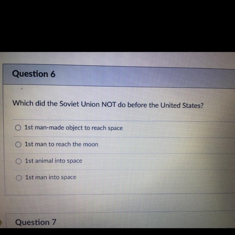 Which did the Soviet Union NOT do before United States ?-example-1