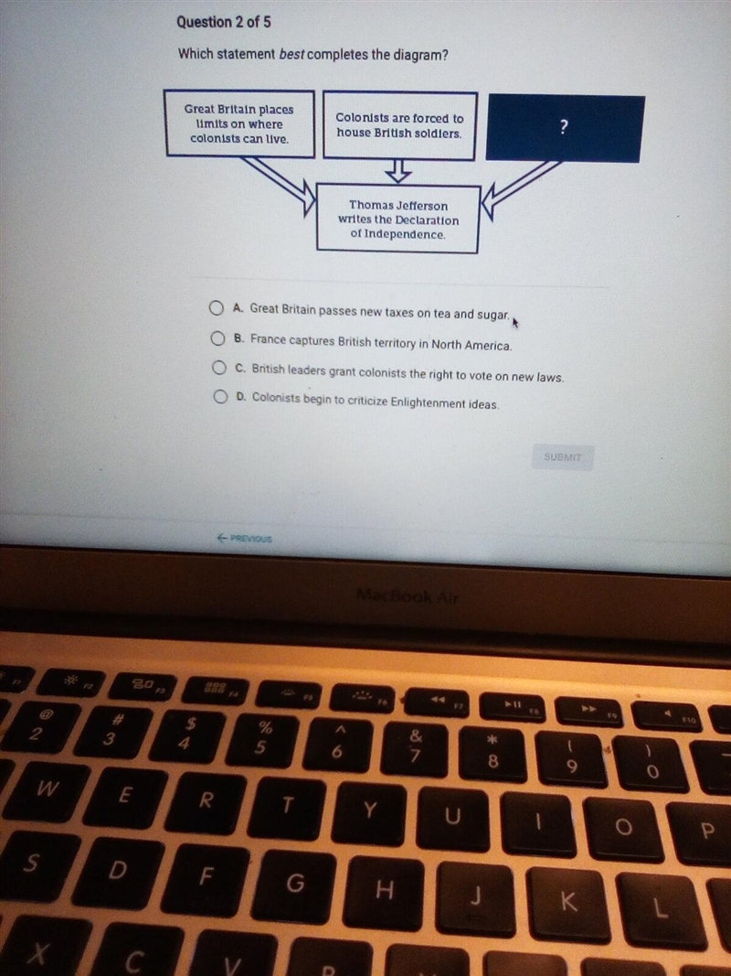 Which statement best completes the diagram?-example-1