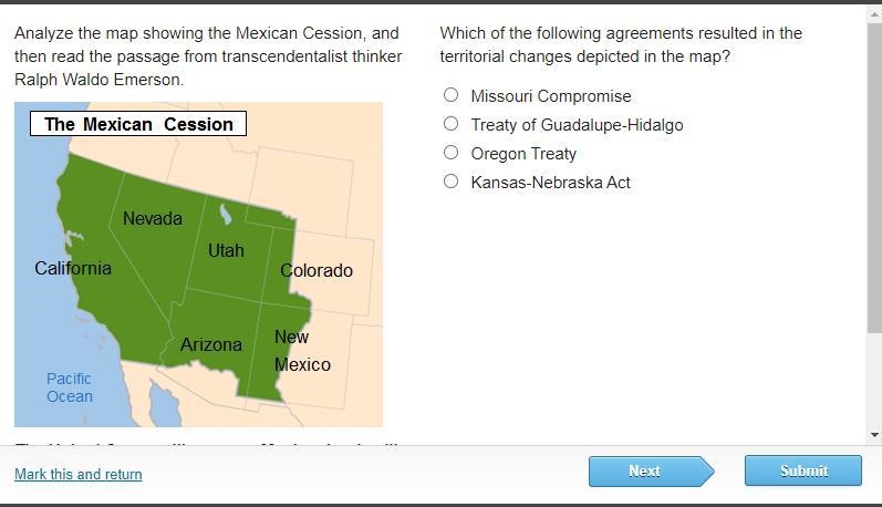 Which of the following agreements resulted in the territorial changes depicted in-example-1