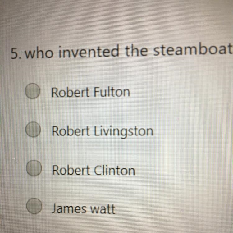 Who invented the steamboat-example-1