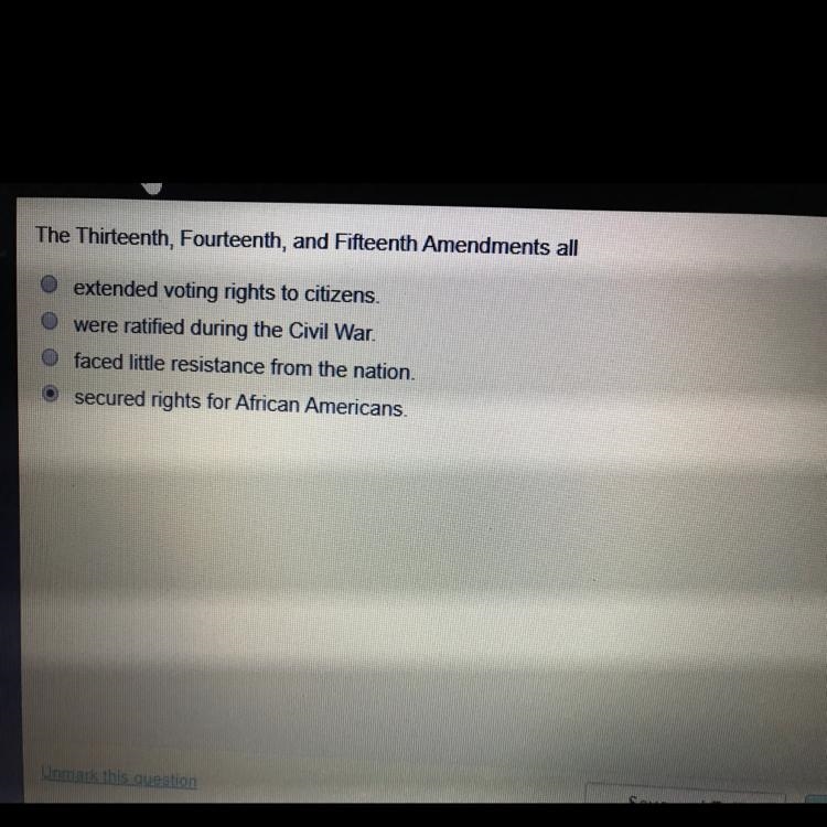 The thirteenth, fourteenth, and fifteenth amendments all?-example-1