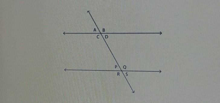 Angle C and P are. conservative interior angles alternate exterior angles corresponding-example-1