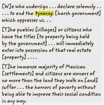 Emiliano Zapata issued the Plan of Ayala in 1911 to state goals for the revolution-example-1