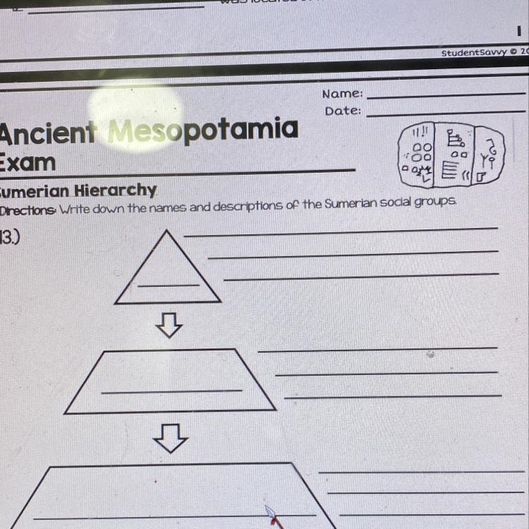 Screenshot is above thank you. Just help me what to put in the pyramid in the lines-example-1