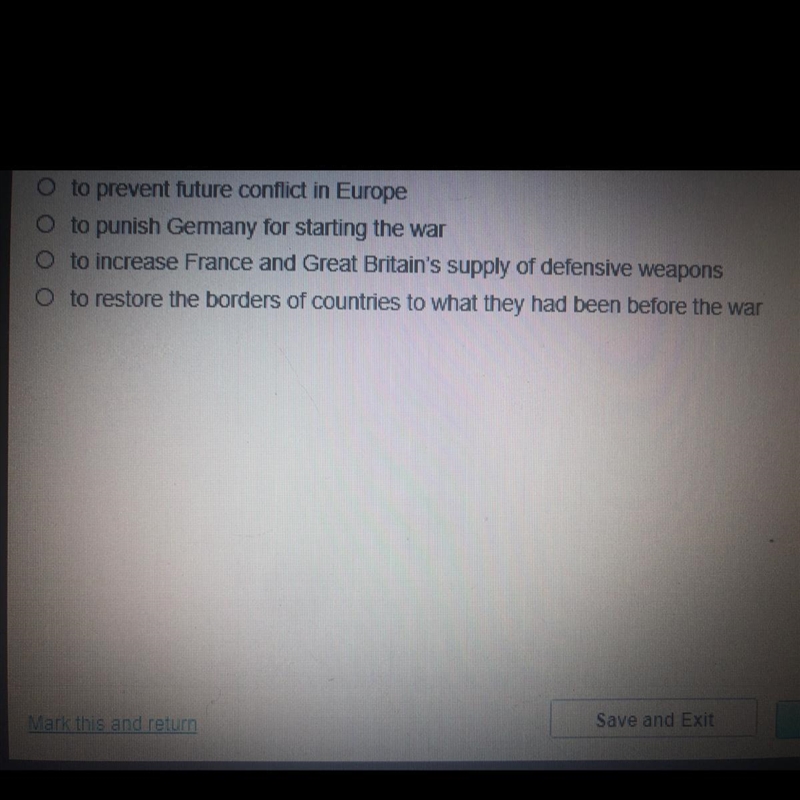 PLEASE HELPP!! What was the main goal of Wilson’s fourteen points?-example-1