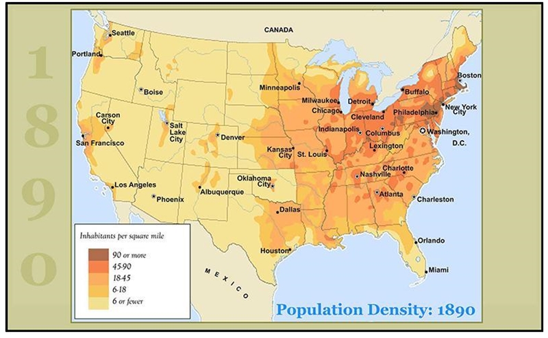 What is the most densely populated region in the U.S.? the area between Seattle and-example-1