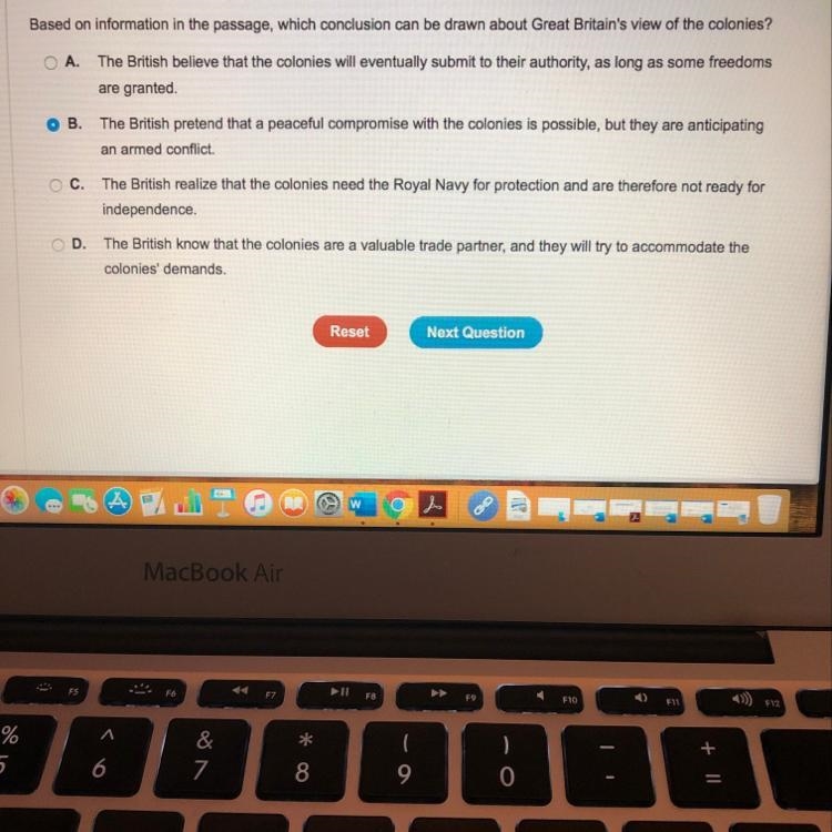 I know the answer is either A or B. I’m not familiar with History so maybe someone-example-1