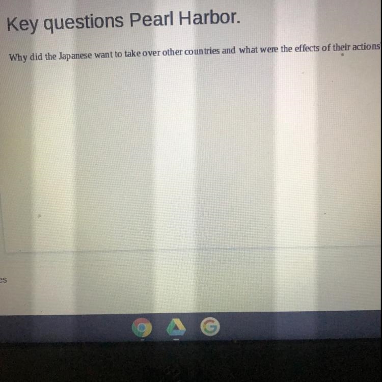 Pearl Harbor Why did the Japanese want to take over other countries and what were-example-1