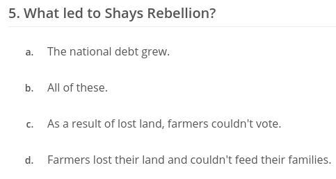 Based on Weaknesses of the Articles of Confederation and Shays Rebellion-example-3