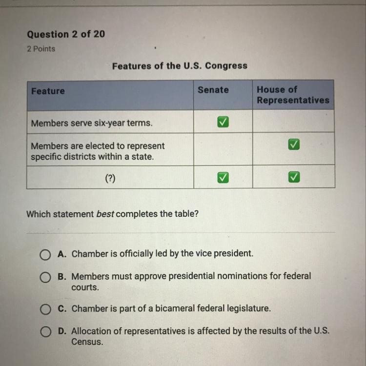 Which statement best completes the table-example-1