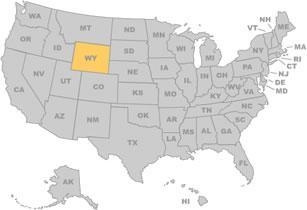 Using the map above, what number is on the state of Wyoming?-example-1