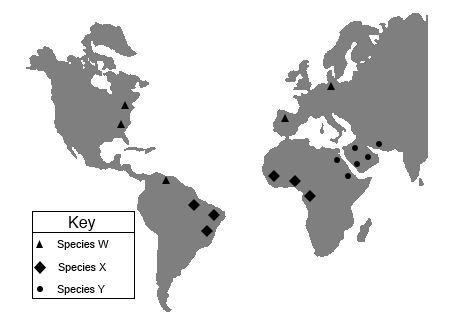 What do the locations of the fossils suggest?-example-1