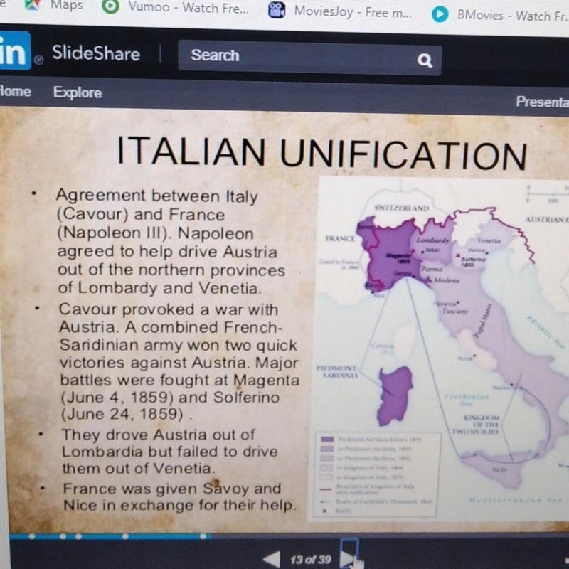 How did germany and italy benefit from unification-example-1