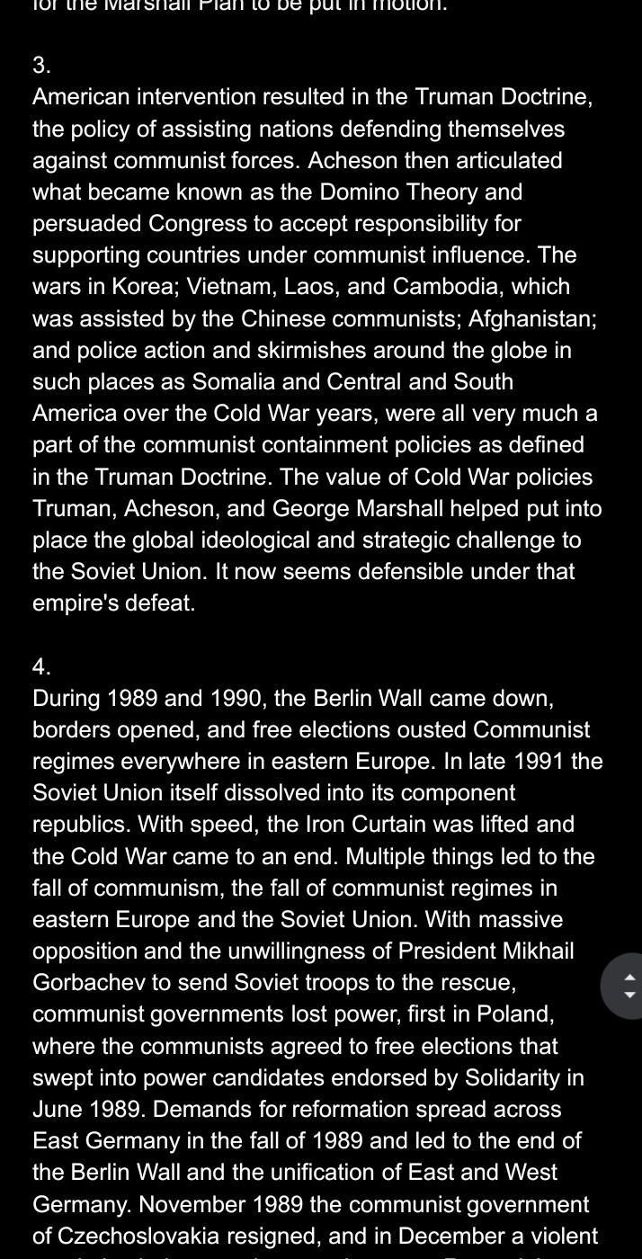 How did the early years of the Cold War affect American society?-example-2