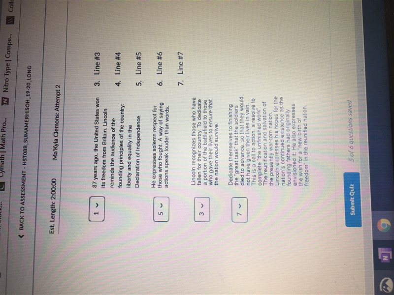 Pls help :( When Lincoln says, in lines 20-21, "we here highly resolve that they-example-2