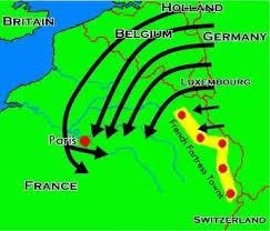 What military advantage did Germany have over France at the beginning of World War-example-1