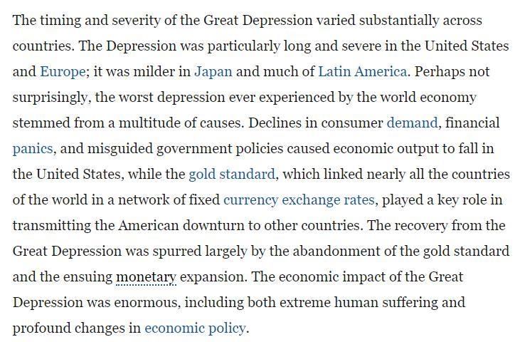 How did the Great Depression influence Japan?-example-1