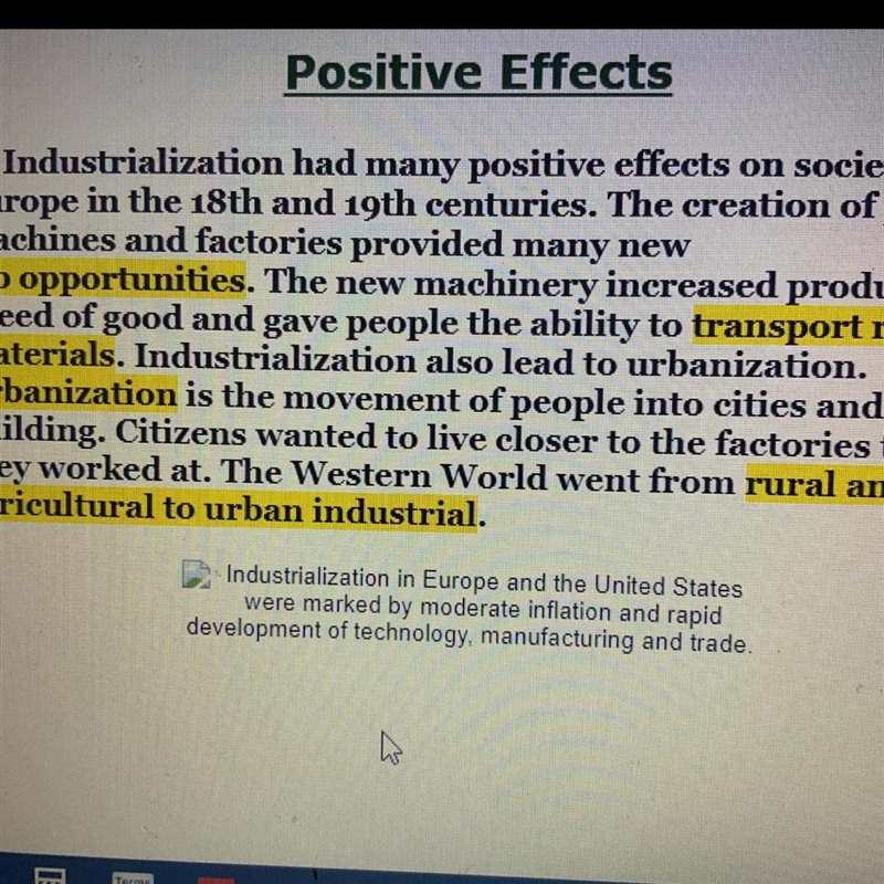 In the long term industrialization allowed countries to be able to-example-1