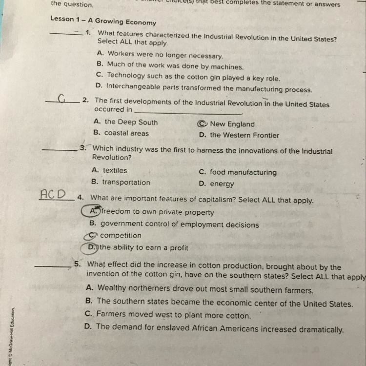 I need help with #1,#3,and #5 plzzzz-example-1